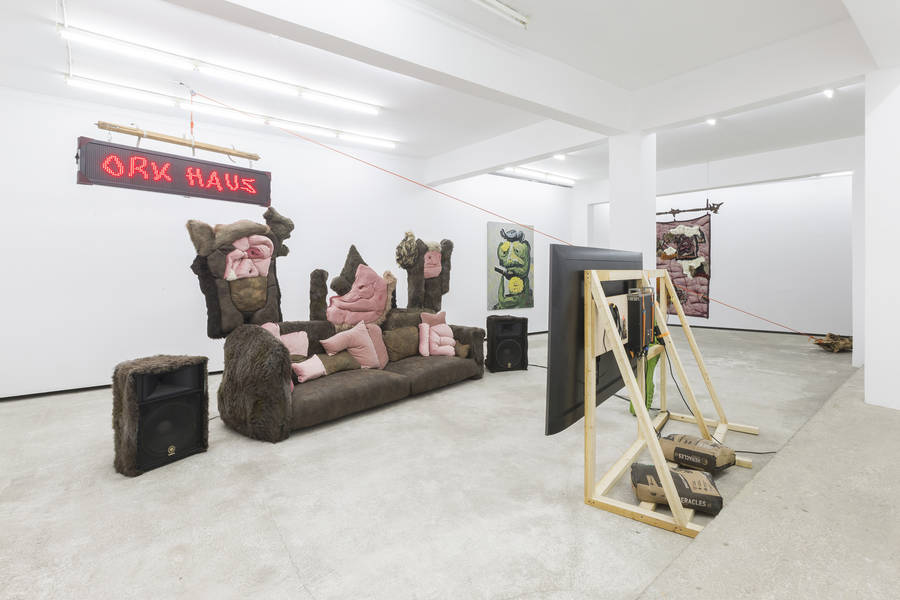 Ork Haus, 2022, Installation view at The Breeder Gallery, Athens